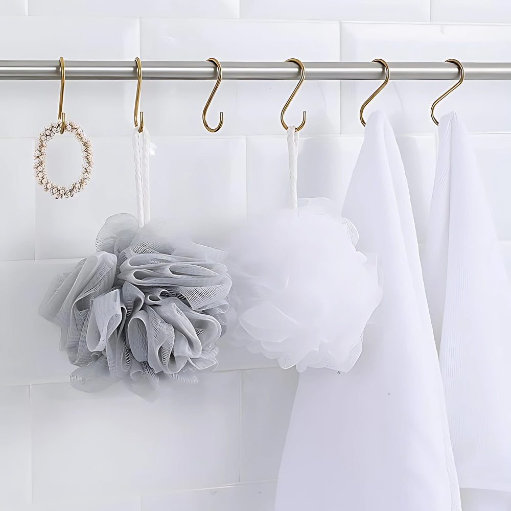 HakenStern: Appendini in design S – robusti, salvaspazio e versatili per abbigliamento, borse e cucina (set da 3)