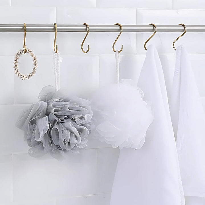 HakenStern: Appendini in design S – robusti, salvaspazio e versatili per abbigliamento, borse e cucina (set da 3)