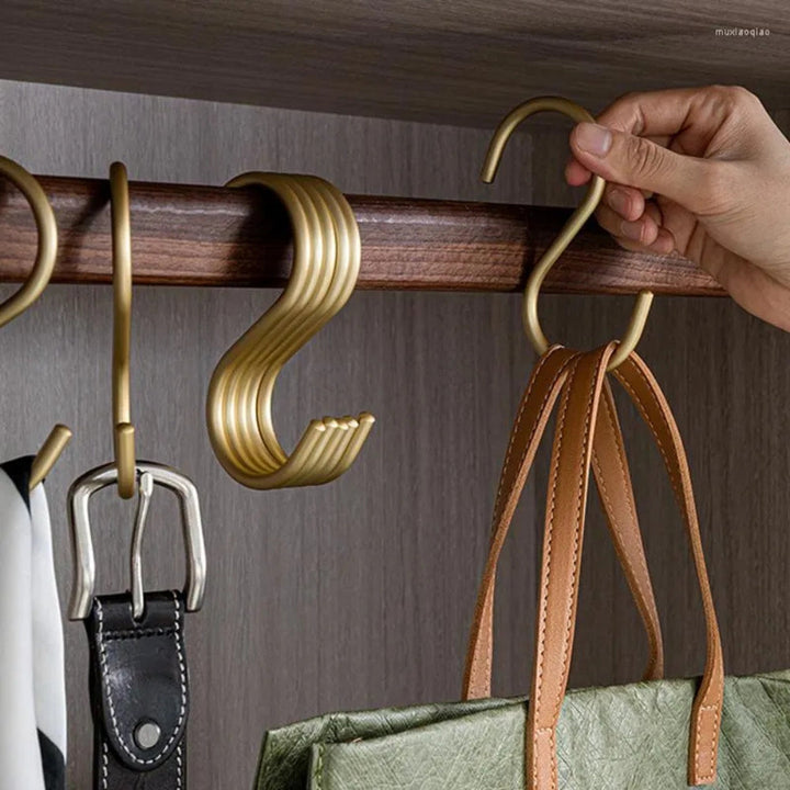 HakenStern: Appendini in design S – robusti, salvaspazio e versatili per abbigliamento, borse e cucina (set da 3)