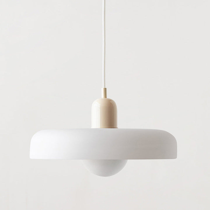 HaloLicht: Lampada a sospensione in vetro in stile Art Déco per ambienti eleganti