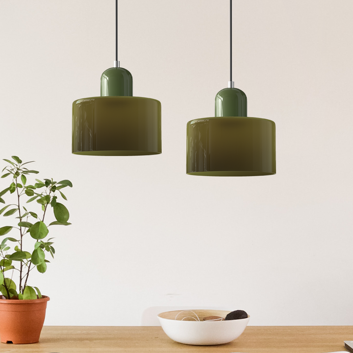HaloLumen: Lampada a sospensione moderna dal design allungato Halo