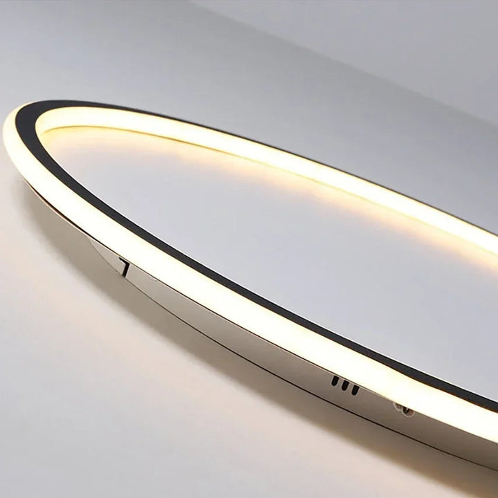 HaloNord: Lampada da soffitto LED scandinava – Lampada da soffitto rotonda minimalista