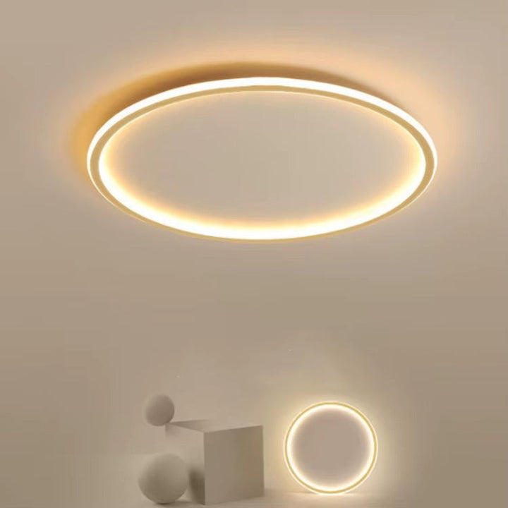 HaloNord: Lampada da soffitto LED scandinava – Lampada da soffitto rotonda minimalista