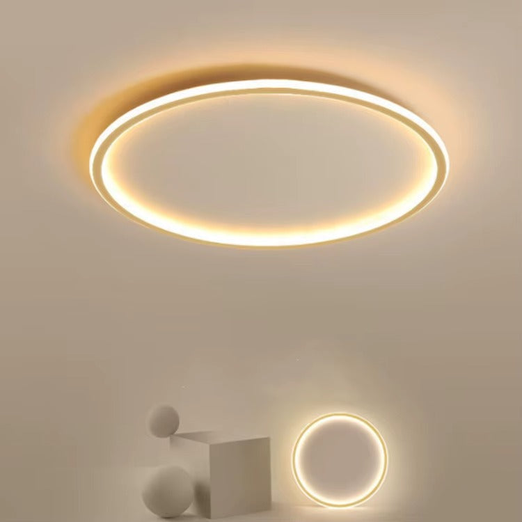 HaloNord: Lampada da soffitto LED scandinava – Lampada da soffitto rotonda minimalista