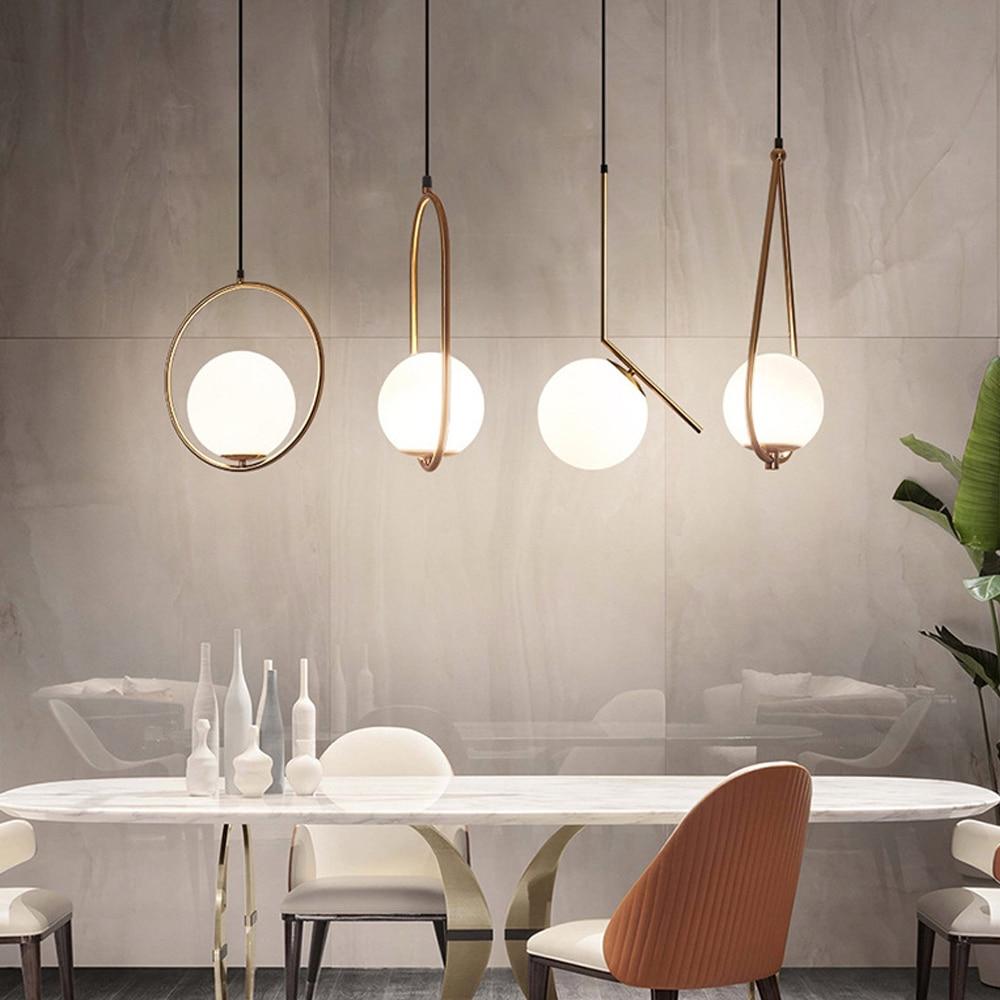 Harmonelle: Lampada a sospensione in vetro e ferro in quattro varianti di stile – per ambienti eleganti