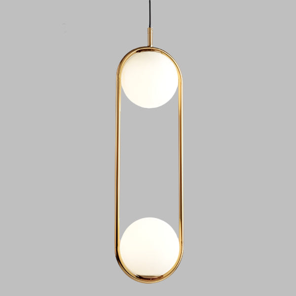 Harmonelle: Lampada a sospensione in vetro e ferro in quattro varianti di stile – per ambienti eleganti