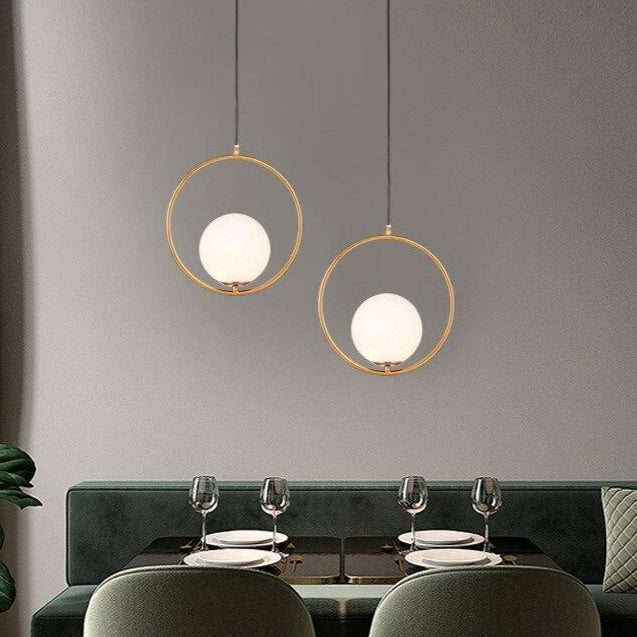 Harmonelle: Lampada a sospensione in vetro e ferro in quattro varianti di stile – per ambienti eleganti
