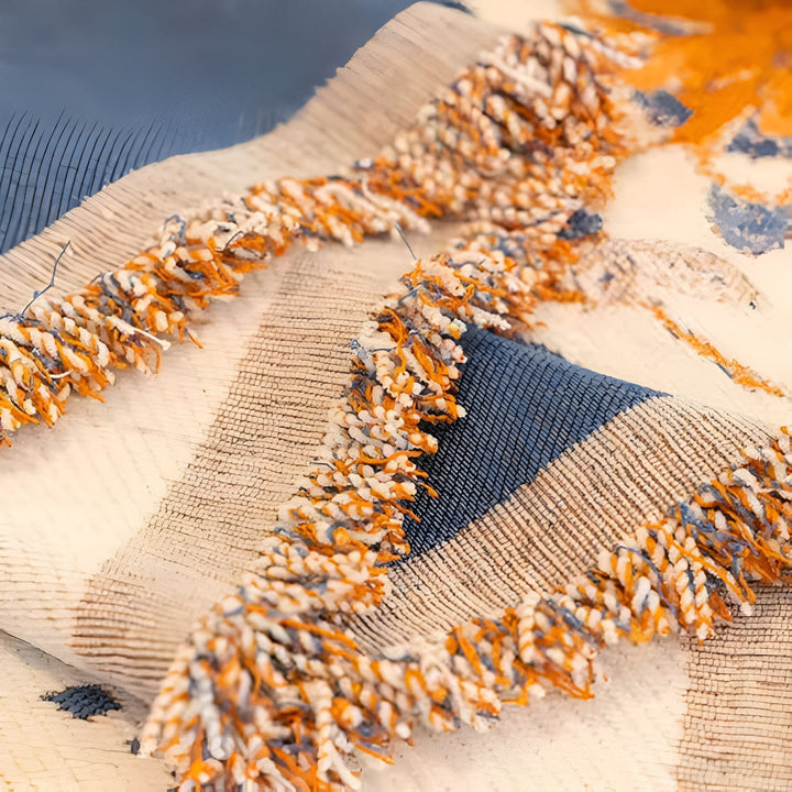 HarmoniaReben: Copertura per divano in elegante motivo jacquard con tralci in chenille, versatile – per divano e soggiorno