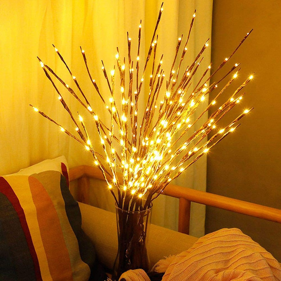 MagicLights™ - Incantevole decorazione LED con rami di salice [Ultimo giorno di sconto]
