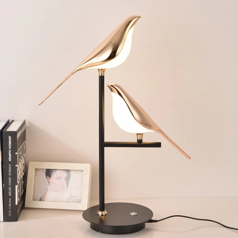 Applique da Parete Golden Birdlight | Applique da Parete LED Nordic Moderno