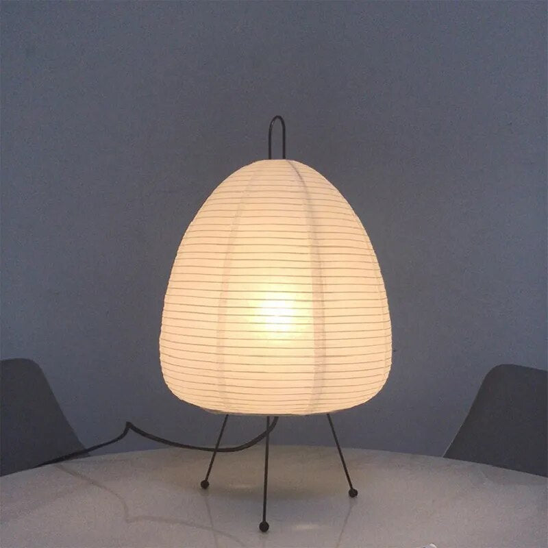 HikariLicht: Lampada in Carta di Riso Giapponese – Lampada da Tavolo e Lampada da Terra Tradizionale a LED