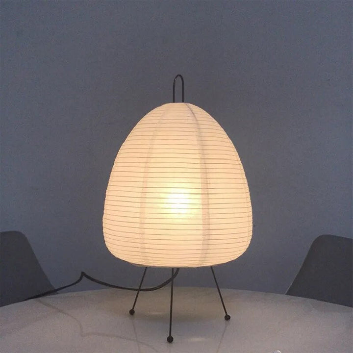 HikariLicht: Lampada in Carta di Riso Giapponese – Lampada da Tavolo e Lampada da Terra Tradizionale a LED