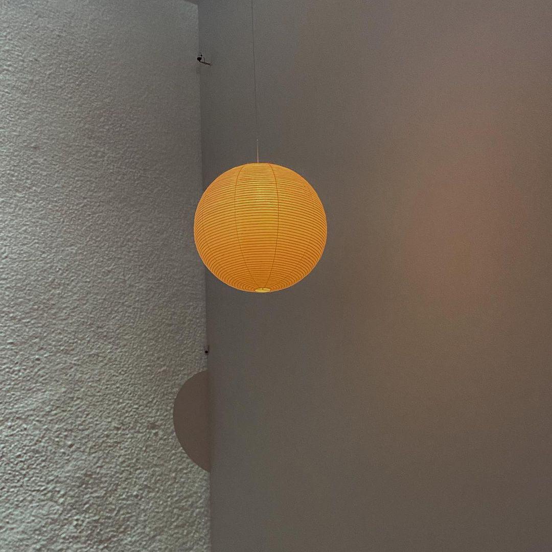 HikariZen: Lampada a sospensione in carta giapponese in stile Akari – per soggiorno e camera da letto