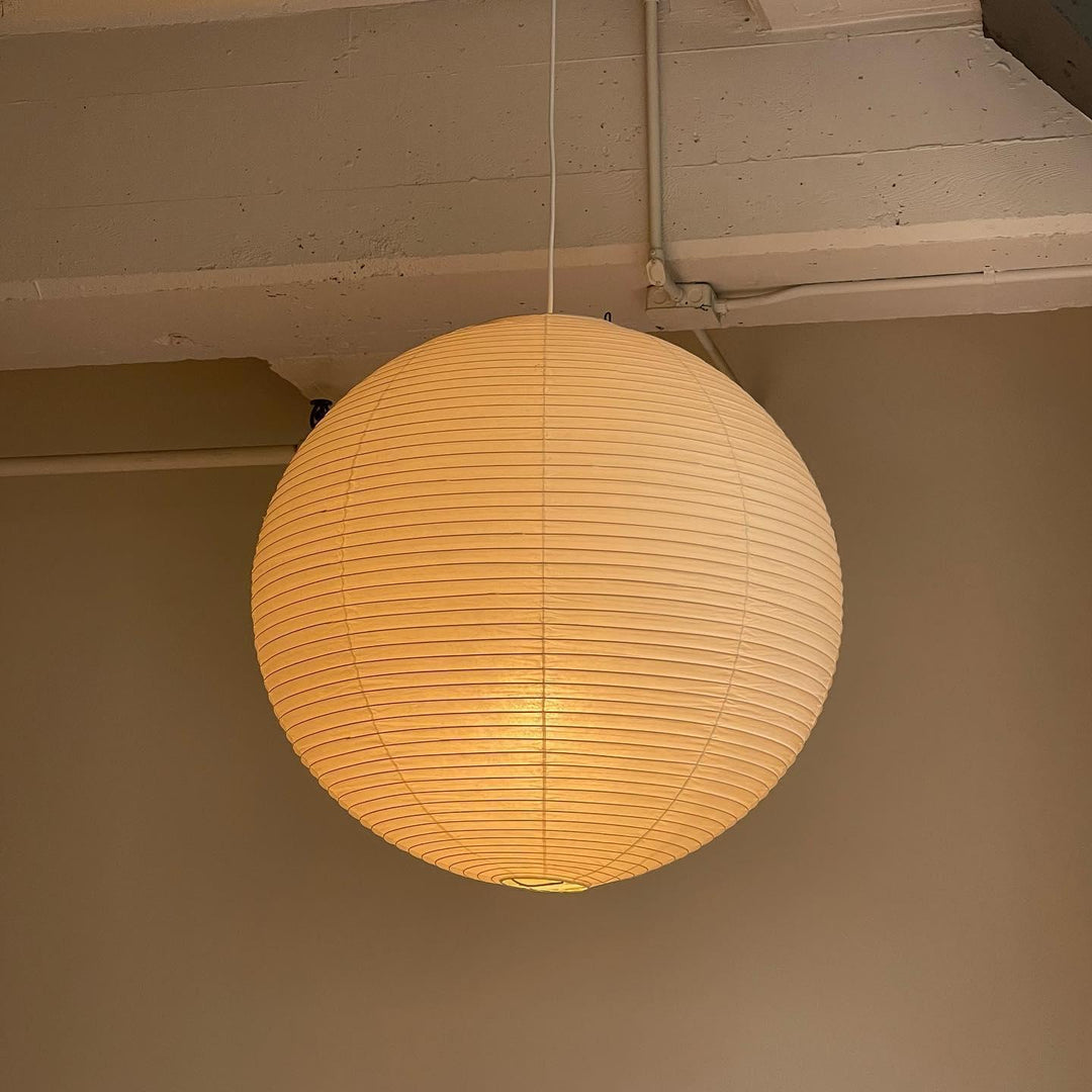 HikariZen: Lampada a sospensione in carta giapponese in stile Akari – per soggiorno e camera da letto