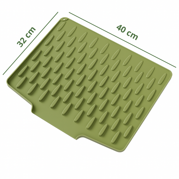 DryNest™ – Tappeto di Asciugatura in Silicone con Protezione Contro il Calore e l&