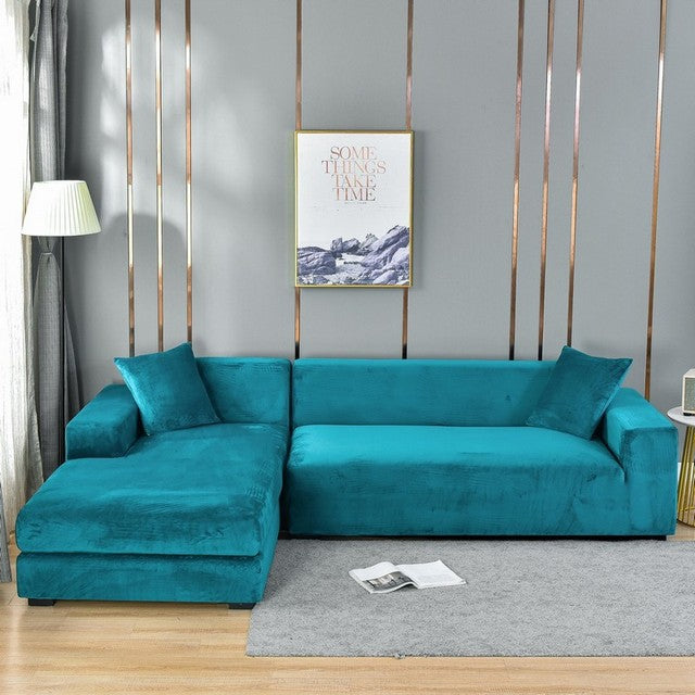 SamtSchild™ Copertura elastica in velluto per divano