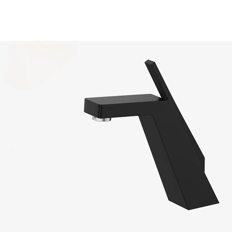 HydraForm: Rubinetto monocomando in metallo per lavabo – Design moderno per bagni eleganti