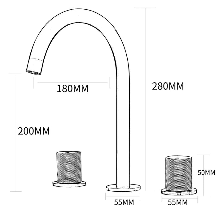 HydraPure: Miscelatore da Parete in Acciaio Inossidabile Cromo – Design Moderno per Bagni Eleganti