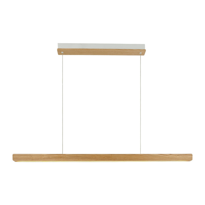 Lampada a sospensione LED Ilgas, Natura/Legno