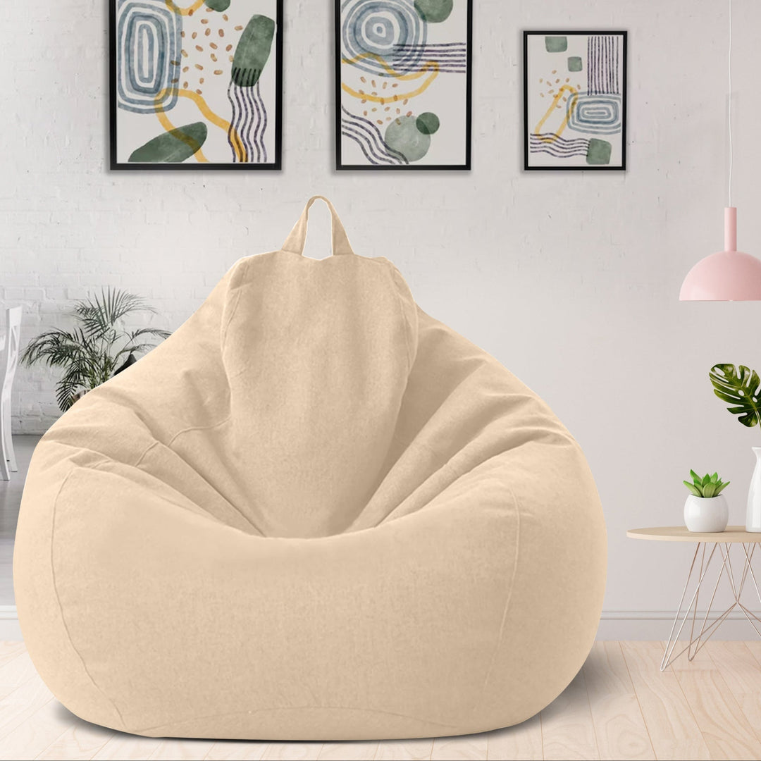 Sedia Puff in Lino – Seduta Ergonomica