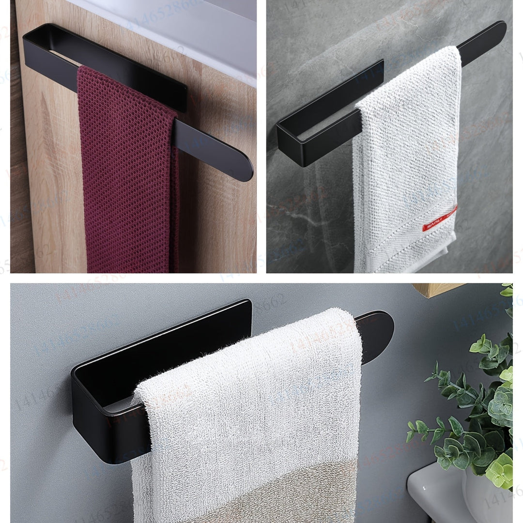 InoxDesign: Porta asciugamani da bagno – elegante supporto in acciaio inox, senza montaggio e multifunzionale per asciugamani e strofinacci
