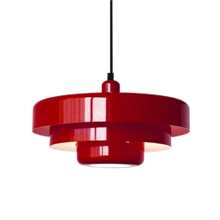ItaloLux: Lampada a sospensione italiana in design Bauhaus – Elegante lampada a sospensione per sala da pranzo e soggiorno