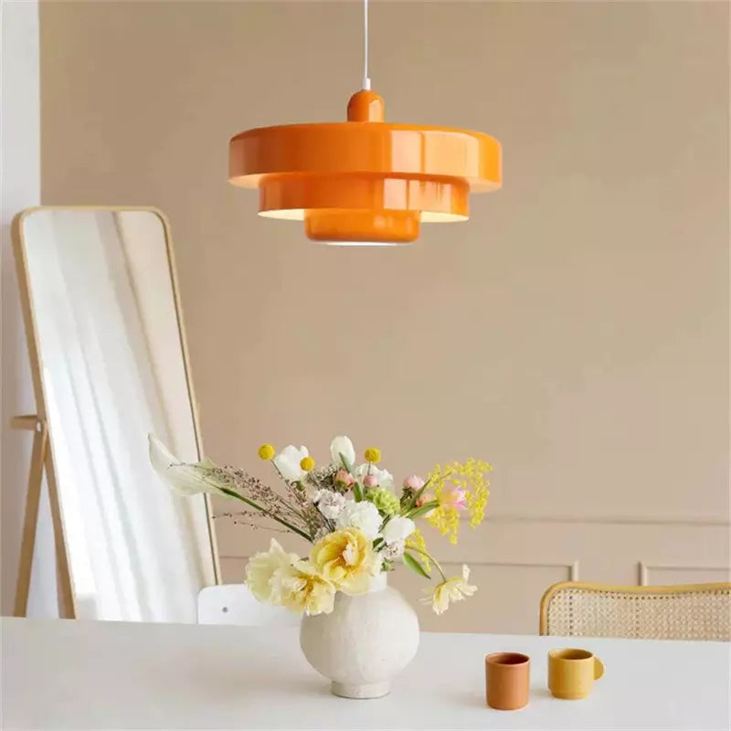 ItaloLux: Lampada a sospensione italiana in design Bauhaus – Elegante lampada a sospensione per sala da pranzo e soggiorno
