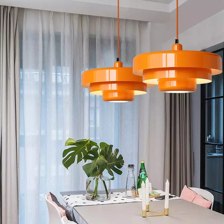ItaloLux: Lampada a sospensione italiana in design Bauhaus – Elegante lampada a sospensione per sala da pranzo e soggiorno