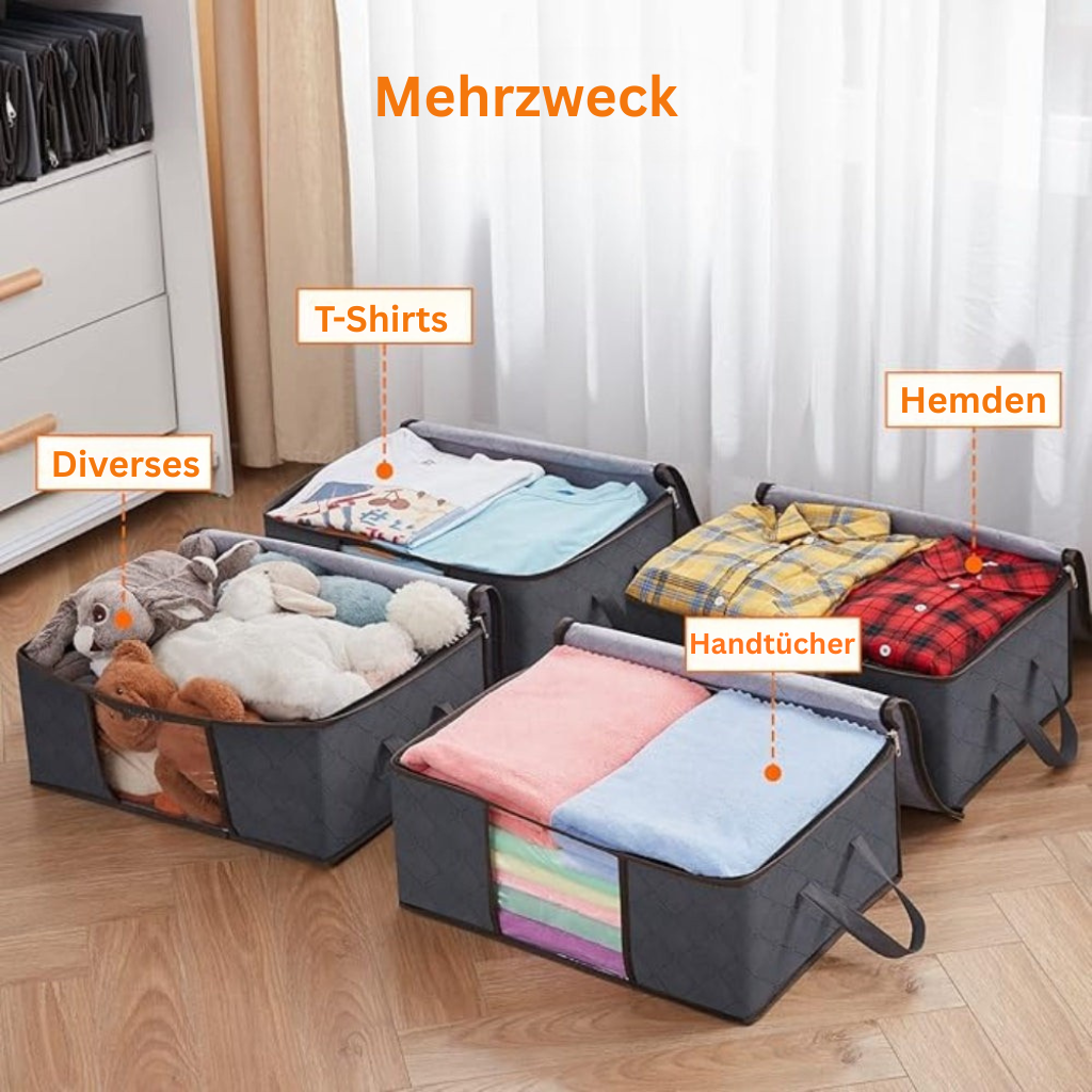KleiderSchutz: Borsa di stoccaggio pieghevole – grande, leggera e ideale per abbigliamento, coperte e accessori