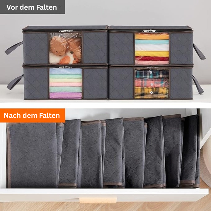 KleiderSchutz: Borsa di stoccaggio pieghevole – grande, leggera e ideale per abbigliamento, coperte e accessori