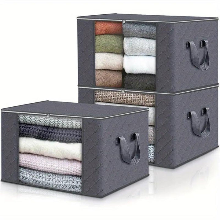KleiderSchutz: Borsa di stoccaggio pieghevole – grande, leggera e ideale per abbigliamento, coperte e accessori