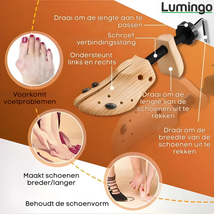 SchuhExpander™ Allargatori in legno