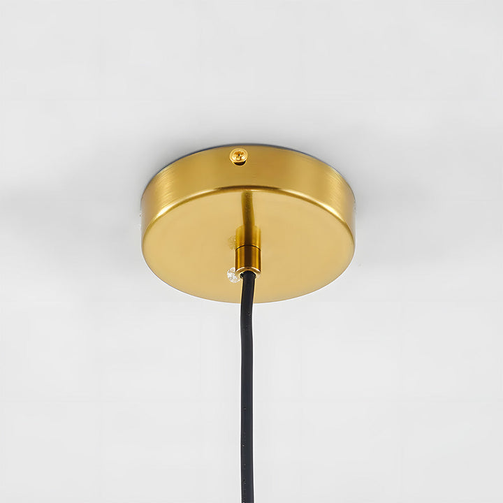 KristallKugel: Lampada a sospensione in vetro moderno a forma di sfera – decorativa e senza tempo per ambienti abitativi e camere da letto