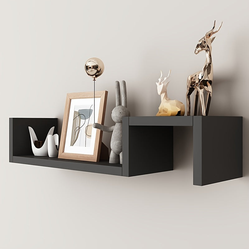 KunstDeko: Mensole decorative da parete – salvaspazio, stabili e sospese in design moderno di legno per bagno e cucina