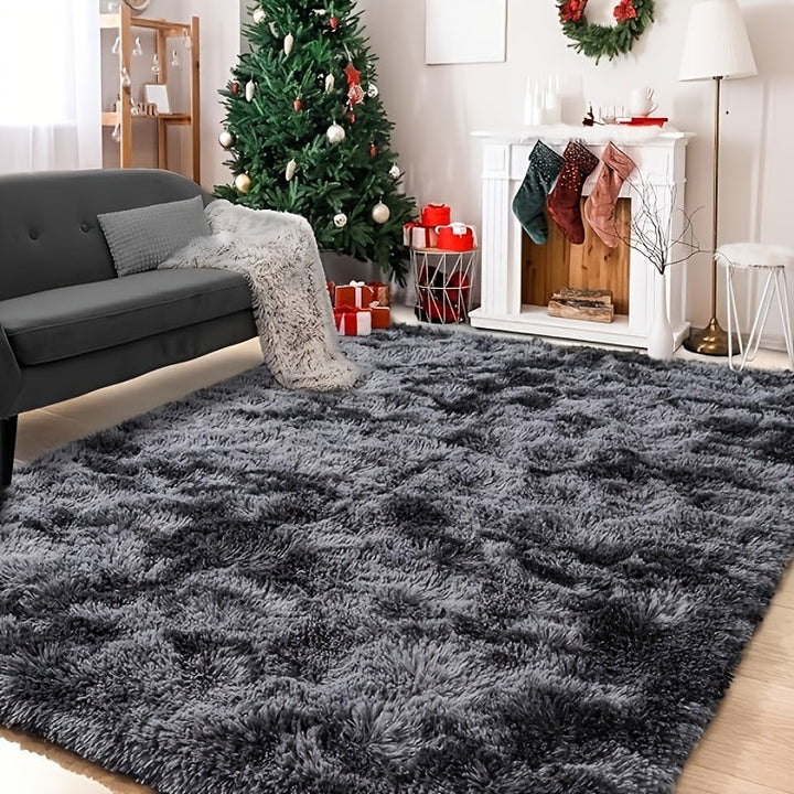 KuschelZeit: Tappeto alto in poliestere con struttura resistente – ideale per aree soggiorno e divano