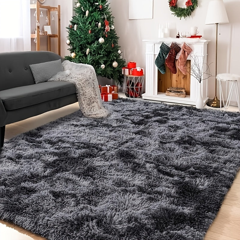 KuschelZeit: Tappeto alto in poliestere con struttura resistente – ideale per aree soggiorno e divano