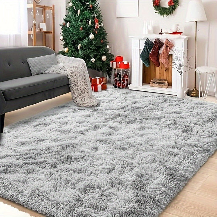 KuschelZeit: Tappeto alto in poliestere con struttura resistente – ideale per aree soggiorno e divano