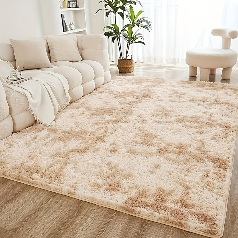 KuschelZeit: Tappeto alto in poliestere con struttura resistente – ideale per aree soggiorno e divano