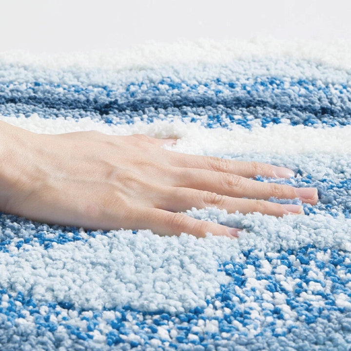 KüstenTraum: Tappetino da bagno antiscivolo in design da spiaggia – Morbido, Assorbente &amp; Lavabile