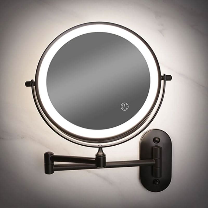 MAGNIFILUX – Specchio ingranditore a LED con illuminazione regolabile e batteria ricaricabile