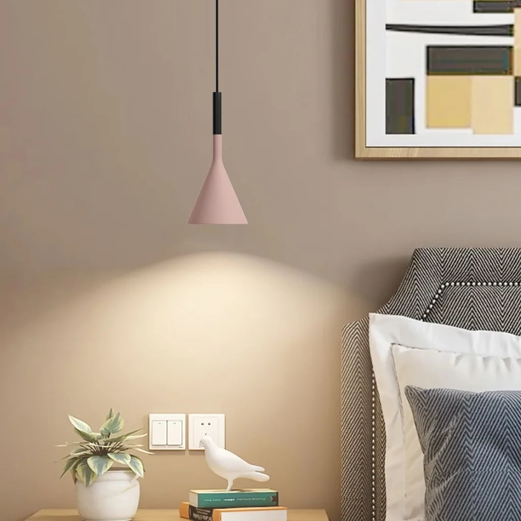 LavalIndustrie: Lampada a sospensione in cemento dal design industriale moderno con accenti metallici – per sala da pranzo e soggiorno