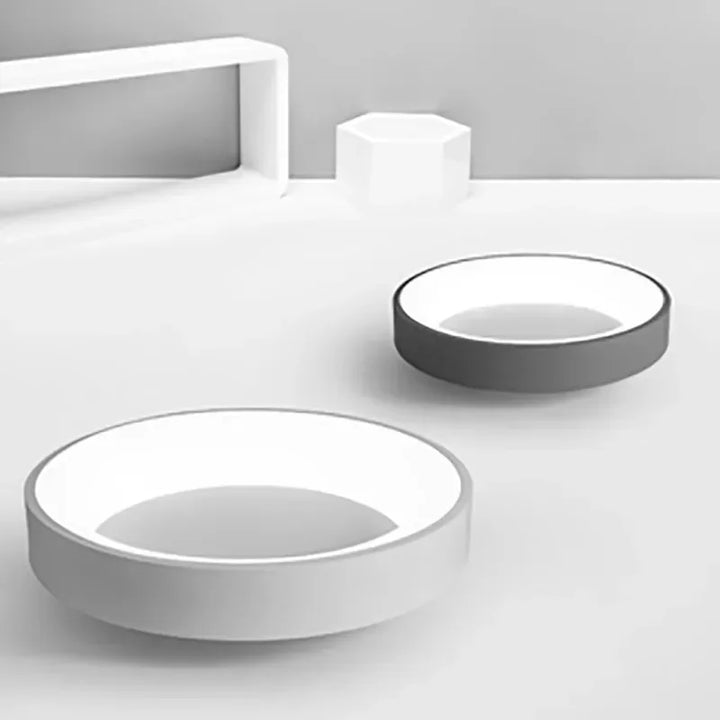 LichtAura: Lampada da soffitto LED nordica rotonda