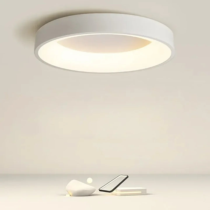 LichtAura: Lampada da soffitto LED nordica rotonda