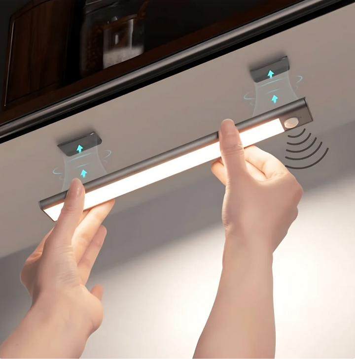 LichtFlex: Lampada LED Sensoriale Senza Fili – Sensore di Movimento Ricaricabile