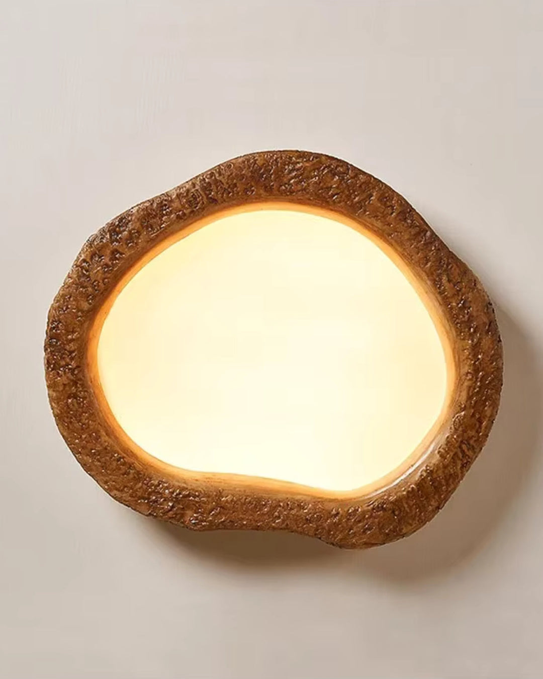 LichtHarmonie: Lampada da soffitto in legno – elegante combinazione di fascino rustico e design contemporaneo per soggiorno e ufficio
