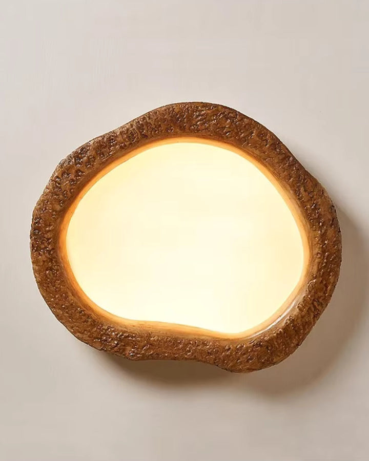 LichtHarmonie: Lampada da soffitto in legno – elegante combinazione di fascino rustico e design contemporaneo per soggiorno e ufficio