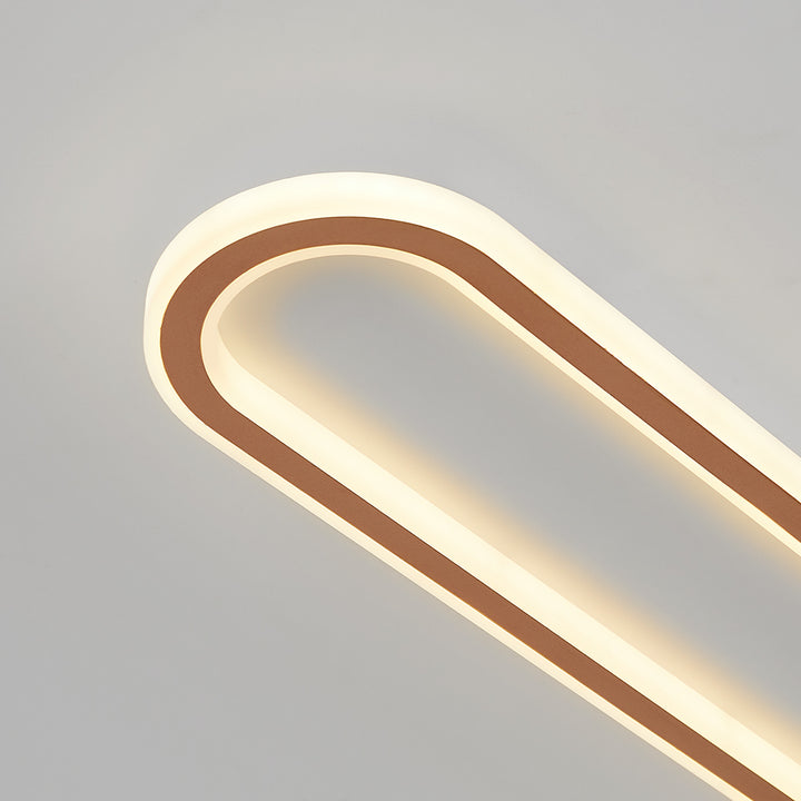 LichtKorridor: Lampada da soffitto LED lunga moderna – elegante e luminosa per corridoi e aree di passaggio