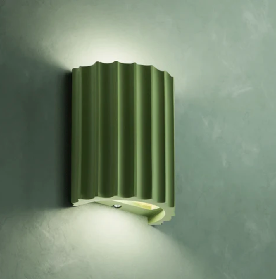 LichtKunst: Applique moderna in resina – Lampada di design LED elegante per soggiorno e camera da letto