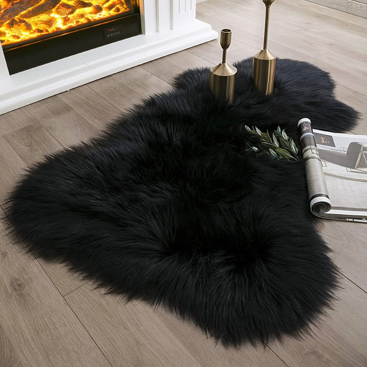 LichtRaum: Tappeto morbido irregolare moderno – decorativo per soggiorno, camera da letto e spazi interni