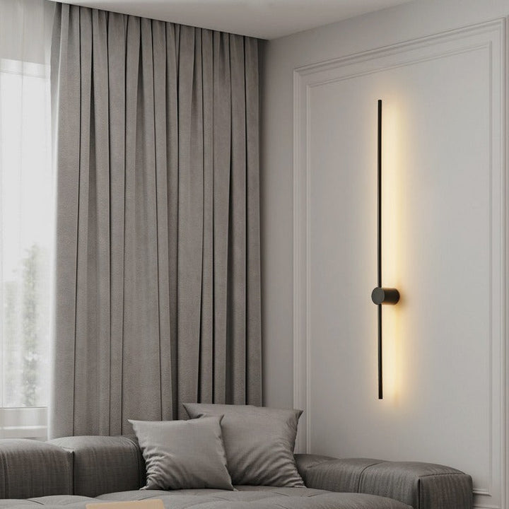 LinaGlow: Applique LED Lineare – Lampada da Parete Moderna per Soggiorno e Sala da Pranzo